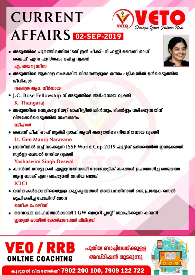 Current Affairs